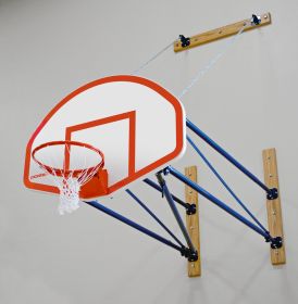 SIDE-FOLD WALL MOUNT BACKSTOPS