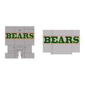 Horizontal custom graphic