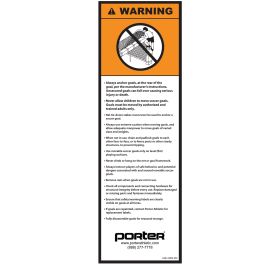 REPLACEMENT WARNING LABELS