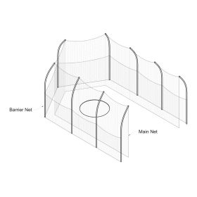 Gill Athletics Discus Cage Netting