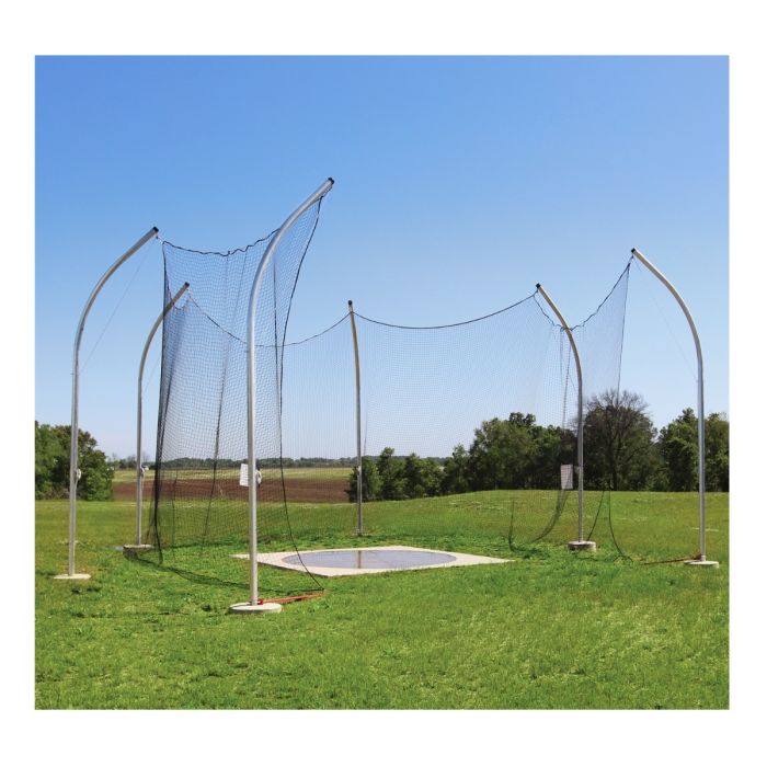 DISCUS　RAMP Gill Athletics High School Aluminum Discus Cages