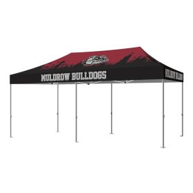 10' x 20' Tent shown with full color graphics