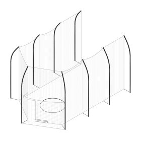 BARRIER NET FOR 732145 DISCUS CAGE