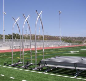 HIGH SCHOOL PORTABLE DISCUS CAGE