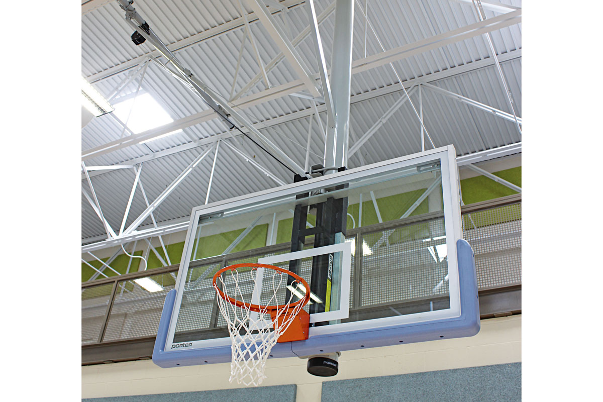 Porter overhead basketball